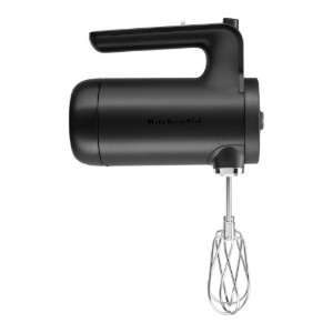 Vezeték nélküli kézi mixer, 7 sebesség, Matte Black - KitchenAid