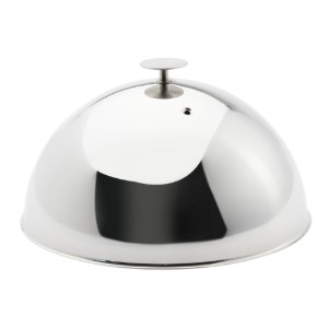 Harang alakú fedél (cloche), rozsdamentes acél, 30x14,5 cm - de Buyer