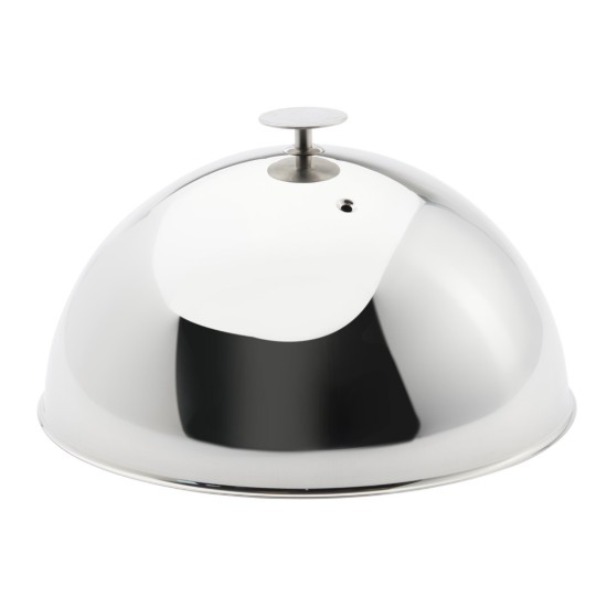 Harang alakú fedél (cloche), rozsdamentes acél, 30x14,5 cm - de Buyer