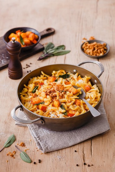 de Buyer 2 fogantyús sauté serpenyő 24 cm acél "Mineral B"