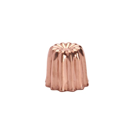 Sütőforma kannelekhez, réz, 3,7 × 3,3 cm - de Buyer