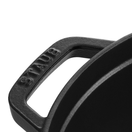 Staub ~ 20 cm / 2,2 literes, Black Cocotte öntöttvas főzőedény