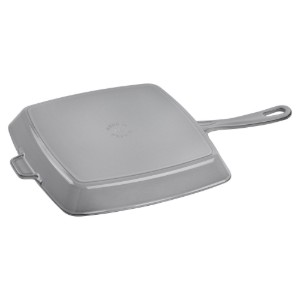 Staub Négyszögletes grillsütő, 30 cm, Graphite Grey