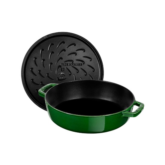 Staub Chistera lábas, öntöttvas, 24 cm, Basil