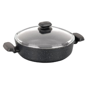 Tapadásmentes lábas, fedővel, 24cm/2,5L, "Ornella" - Korkmaz