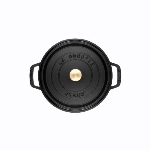 Staub cocotte fazék 14 cm/0,8 l, Fekete