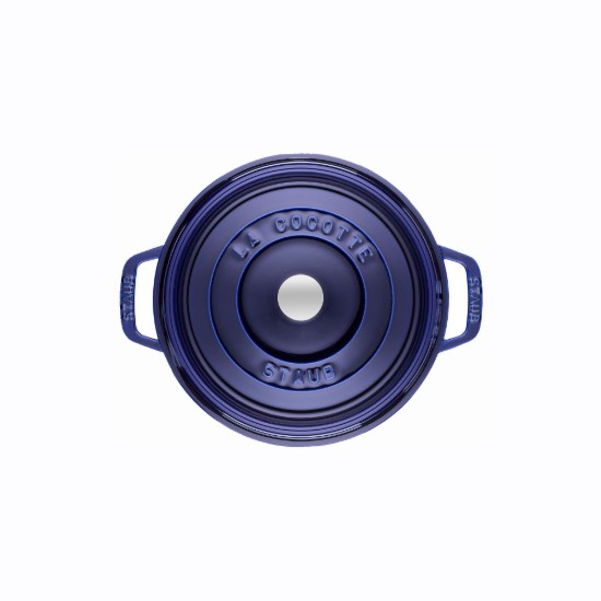 Staub cocotte Fazék 22 cm/2,6 l, Dark Blue