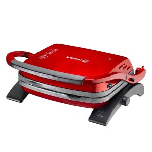 Elektromos grill, 1800W, Piros, "Tostkolik" - Korkmaz