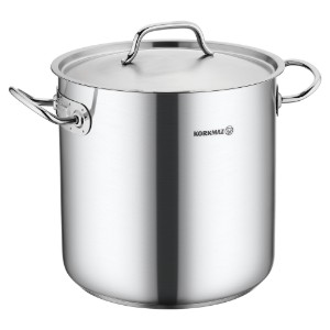 Korkmaz "Proline Gastro" - Rozsdamentes acél fazék, fedővel, 32cm/26L