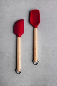 KitchenAid - 2 db Mini Konyhai spatula, szilikon, Empire Red