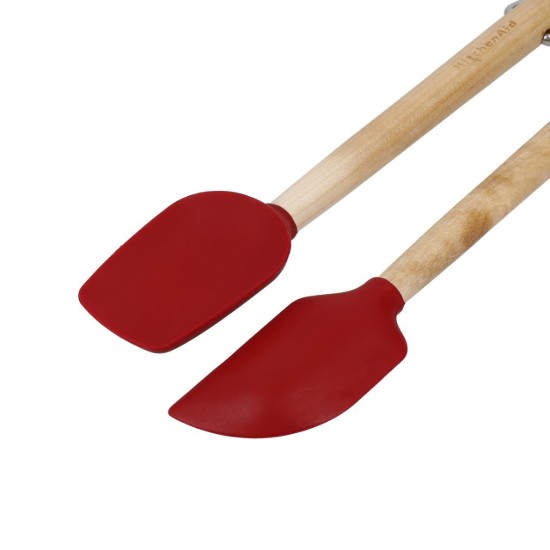 KitchenAid - 2 db Mini Konyhai spatula, szilikon, Empire Red