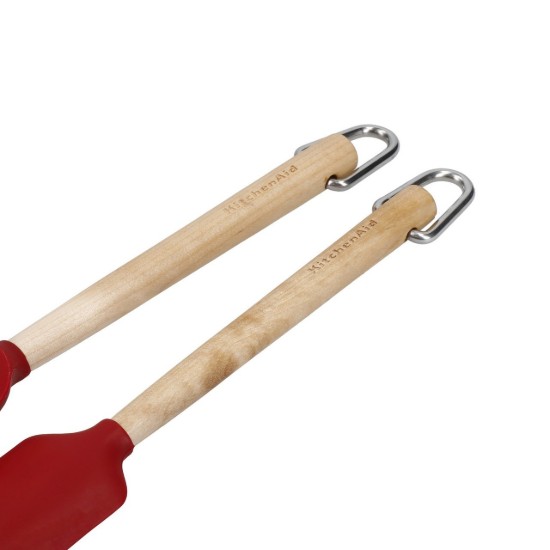 KitchenAid - 2 db Mini Konyhai spatula, szilikon, Empire Red
