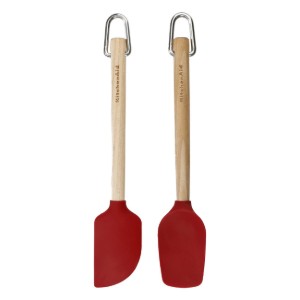 KitchenAid - 2 db Mini Konyhai spatula, szilikon, Empire Red
