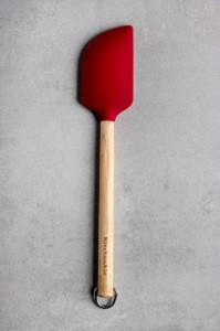  KitchenAid - Kaparó spatula, szilikon, Empire Red