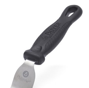 de Buyer rozsdamentes acél cukrász spatula, 15 cm