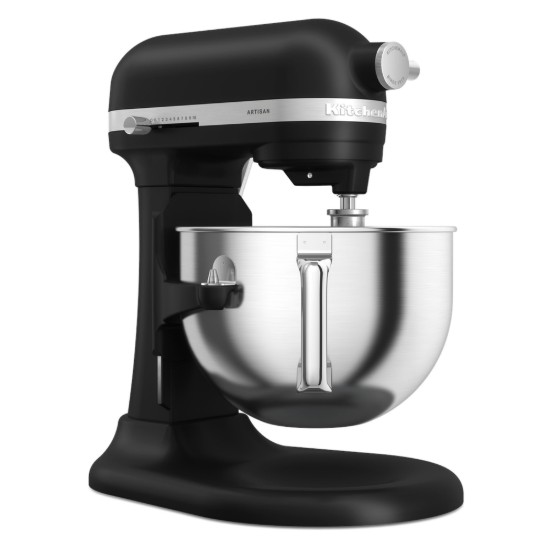 KitchenAid - Emelőkaros robotgép, 5,6L, Artisan, 60-as modell, Matte Black