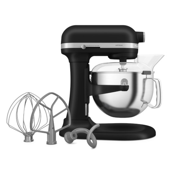 KitchenAid - Emelőkaros robotgép, 5,6L, Artisan, 60-as modell, Matte Black