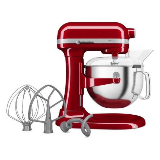 KitchenAid - Emelőkaros robotgép, 5,6L, Artisan, 60-as modell, Empire Red