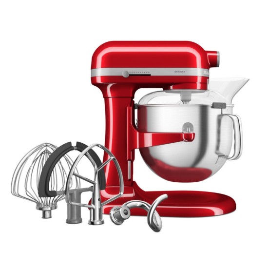 KitchenAid - Artisan Emelőkaros robotgép, 6,6 l, 70 Model, Candy Apple 
