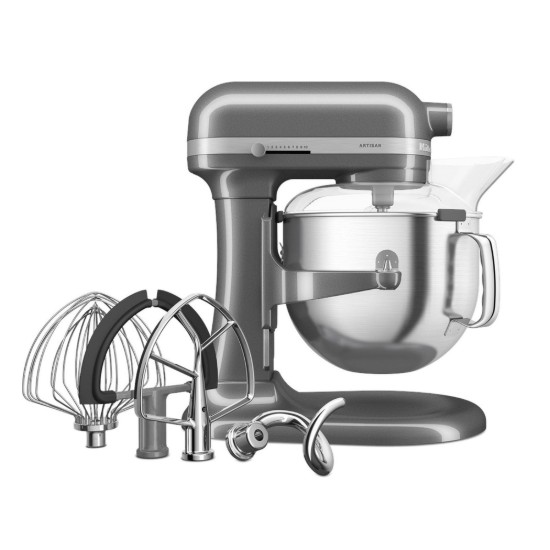 KitchenAid - Artisan Emelőkaros robotgép, 6,6 l, 70 Model, Medallion Silver