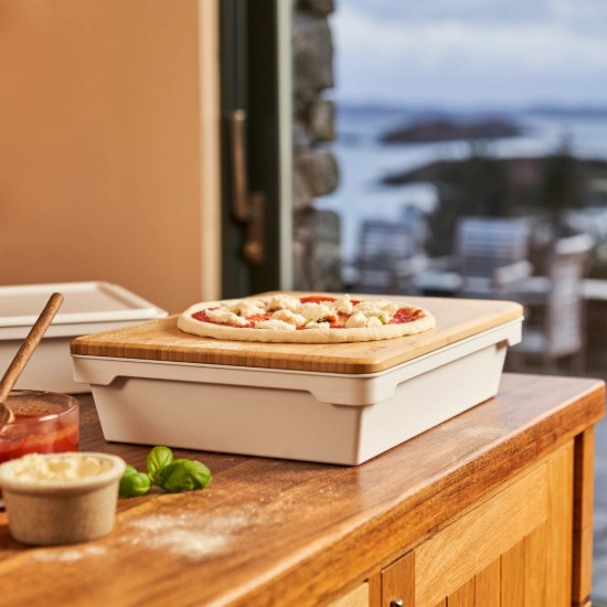 Ooni - 2 db pizza kelesztőedény fedővel 