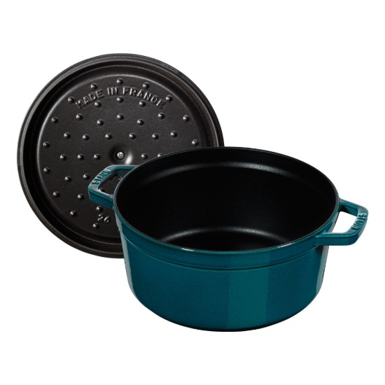 Staub "La Mer" Cocotte öntöttvas edény 26 cm