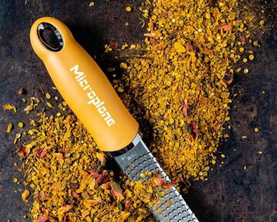 Microplane - Classic Citrushéj reszelő, sebészeti acél, 32,5 x 3 cm, Mustard Yellow