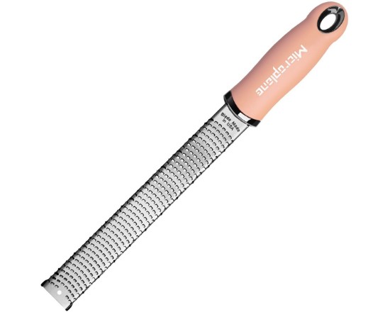 Microplane - Classic Citrushéj reszelő, sebészeti acél, 32,5 x 3 cm, Dusty Rose