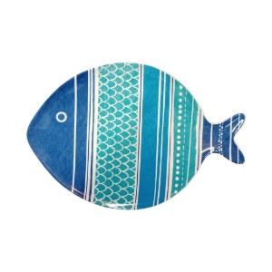  Nuova R2S - "SEA FRIENDS" Porcelán tál, 27x19cm