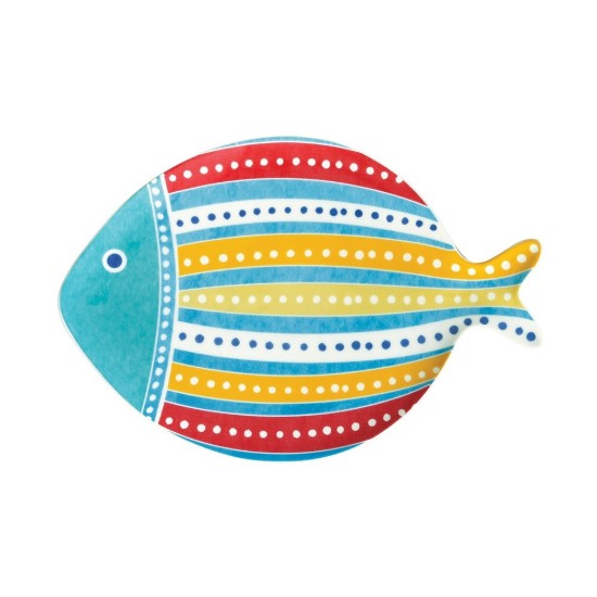  Nuova R2S - "SEA FRIENDS" Porcelán tál, 27x19cm