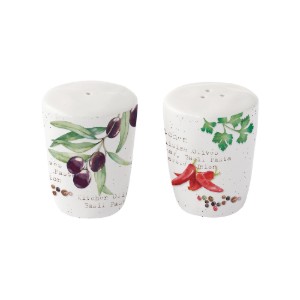 Nuova R2S - "HOME & KITCHEN" Só- és borsszóró készlet, porcelán