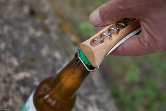Opinel - N°10 rozsdamentes kés, dugóhúzóval, 10 cm