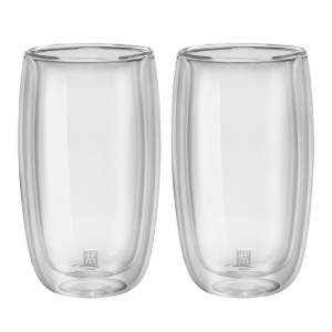 2 latte macchiato csészéből álló készlet, duplafalú, üvegből, 350ml, "Sorrento" - Zwilling