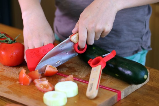 Opinel - "Le Petit Chef" 3 részes gyerek készlet, Red