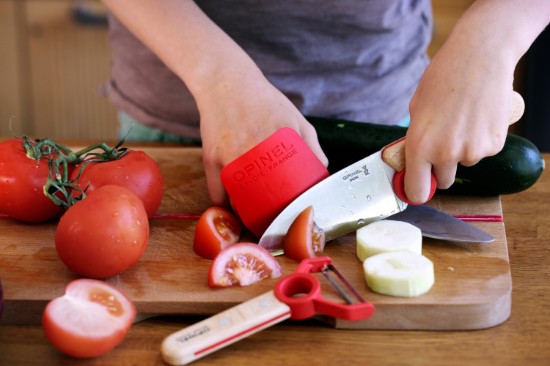 Opinel - "Le Petit Chef" 3 részes gyerek készlet, Red