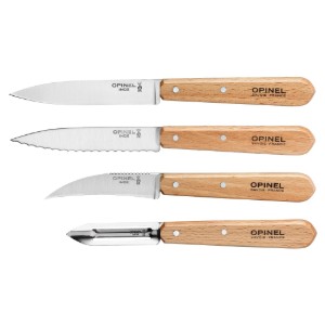 Opinel - "Les Essentiels" 4 db Konyhai kés