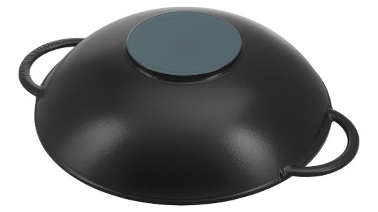 Staub - Wok serpenyő, öntöttvas, 37cm, Fekete