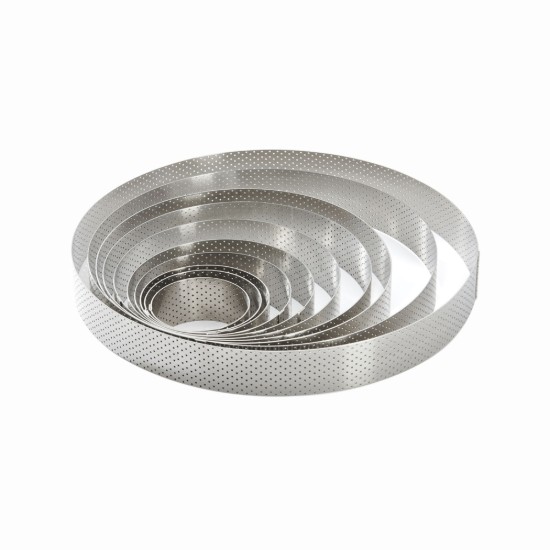 Perforált forma a torta 28,5 cm, rozsdamentes acél - de Buyer