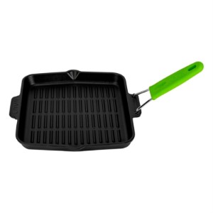 Lava grill serpenyő  24 x 24 cm, zöld