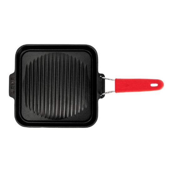 Lava Grill serpenyő 24 x 24 cm, piros