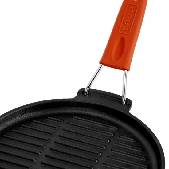 Lava grill serpenyő  23 cm, narancssárga