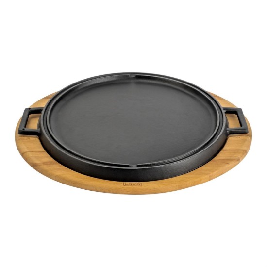 Lava öntvény grillsütő alátéttel 34 cm