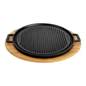 Lava öntvény grillsütő alátéttel 34 cm