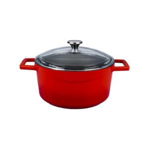 LAVA öntvény lábas 28 cm, piros