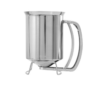 Zokura - Szósz és tészta adagoló rozsdamentes acél, 900ml 