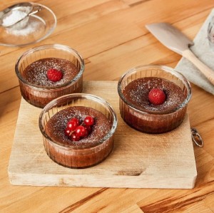 4 db ramekin tál készlet, üveg, 8,5 cm - Duralex