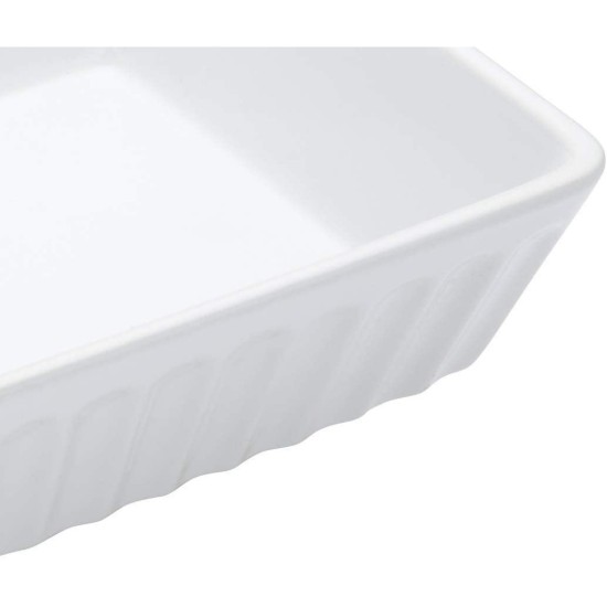 Lasagna sütőtál, kerámia, 20 x 29 cm, "Ízek világa" - Kitchen Craft márka