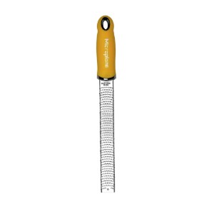 Microplane - Classic Citrushéj reszelő, sebészeti acél, 32,5 x 3 cm, Mustard Yellow