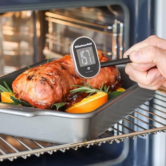 Digitális konyhai hőmérő, forgatható - KitchenAid