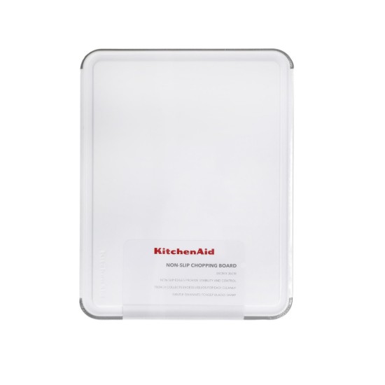 Csúszásmentes vágódeszka, polipropilén, 36x28cm - KitchenAid